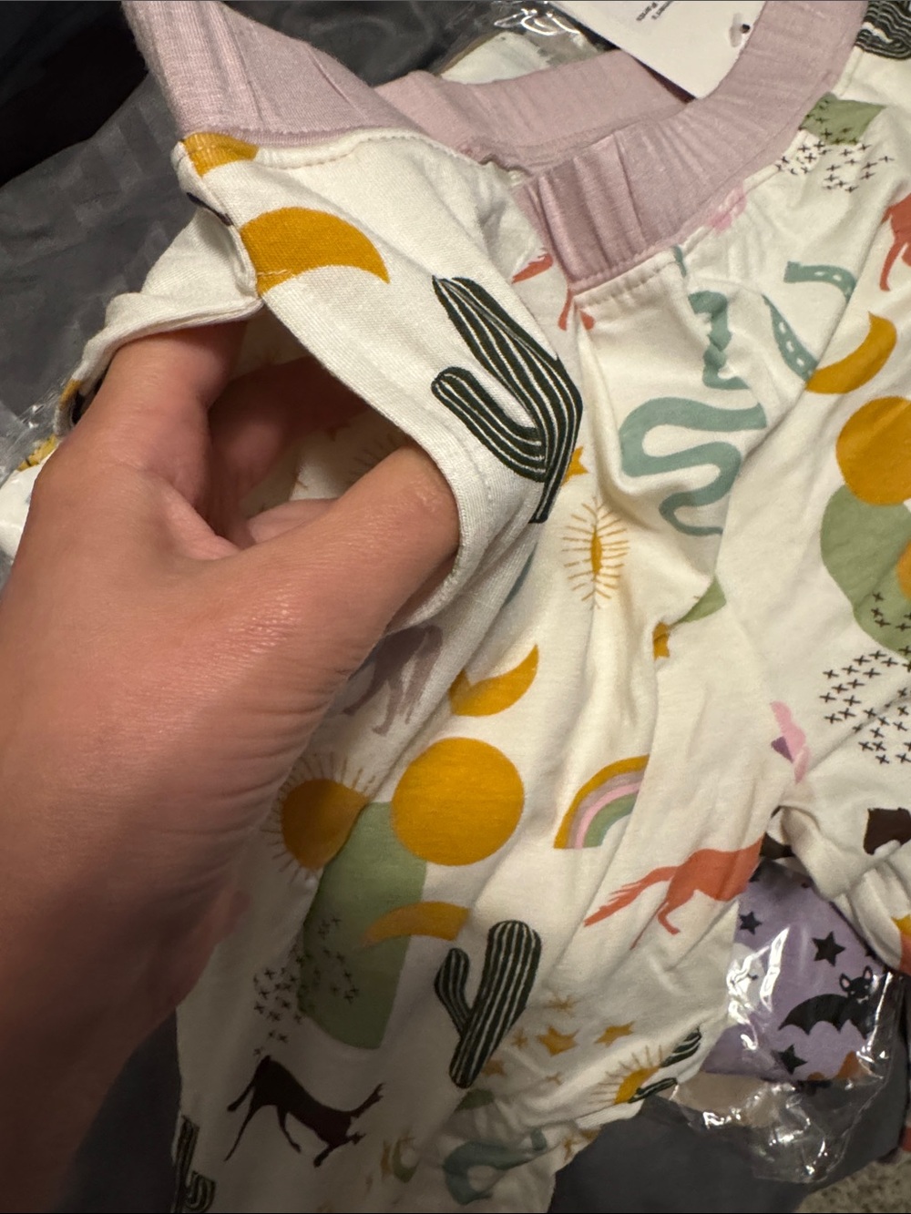 2/$50 Emerson and Friends - Wild and Free Womens Bamboo Pajama Jogger Pants - Picture 6 of 6